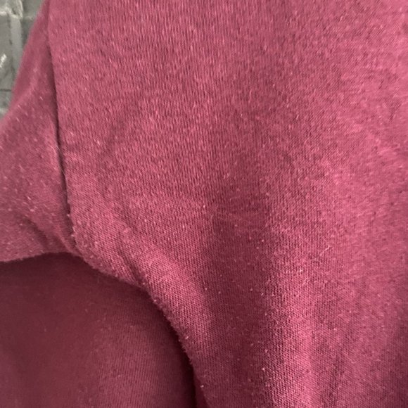 Zenana V-neck Sweatshirt W/Pockets Size M - Picture 4 of 10